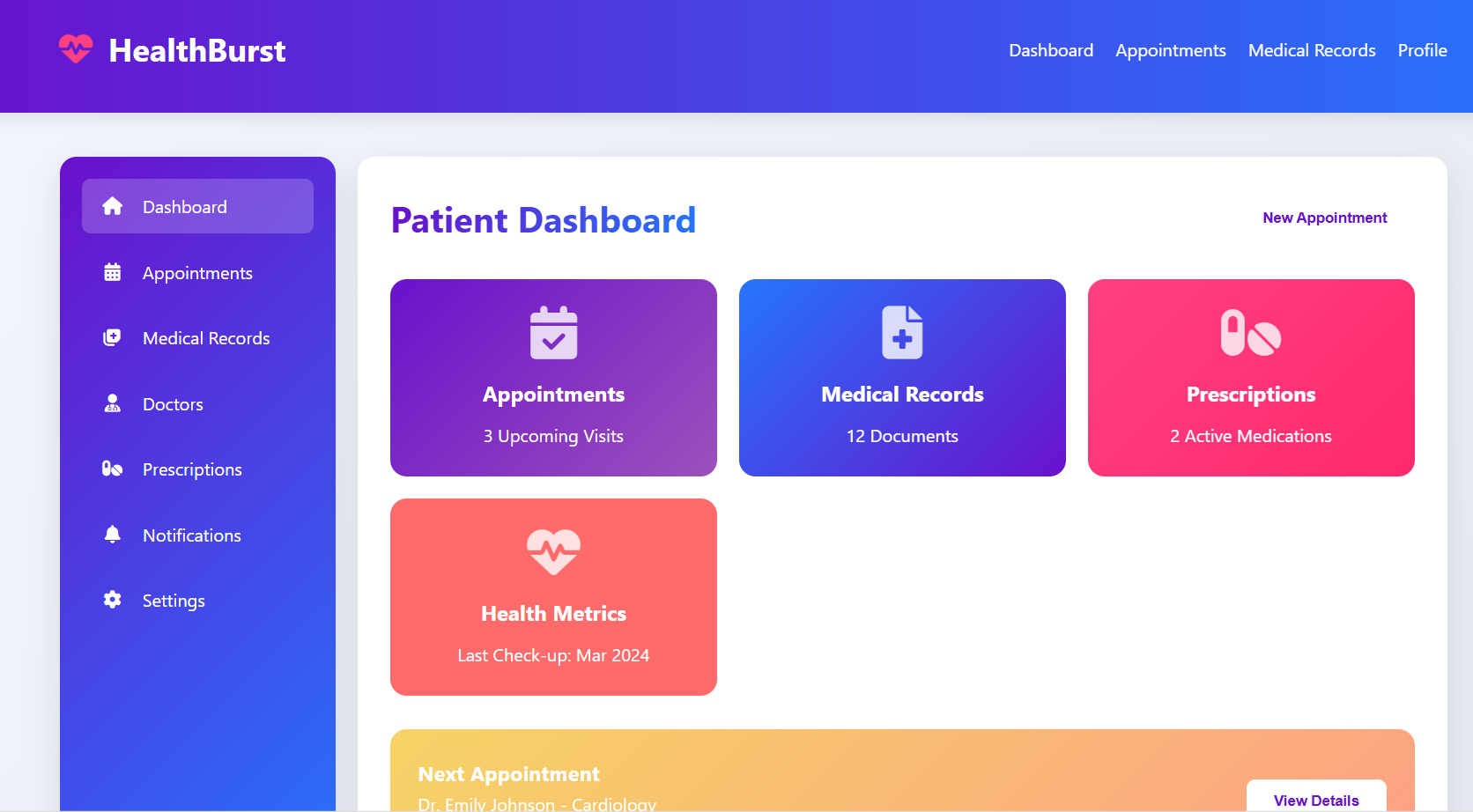 Healthcare Patient Portal